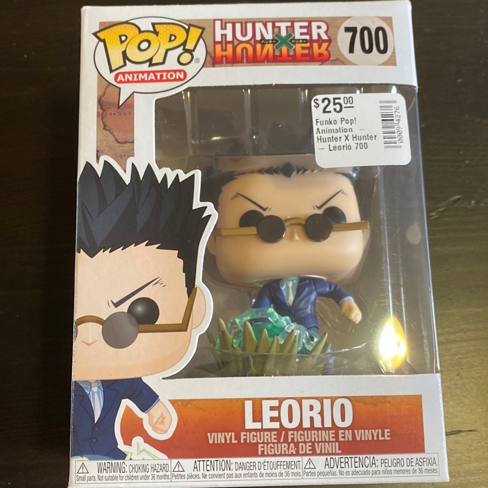leorio funko pop! from hunterxhunter